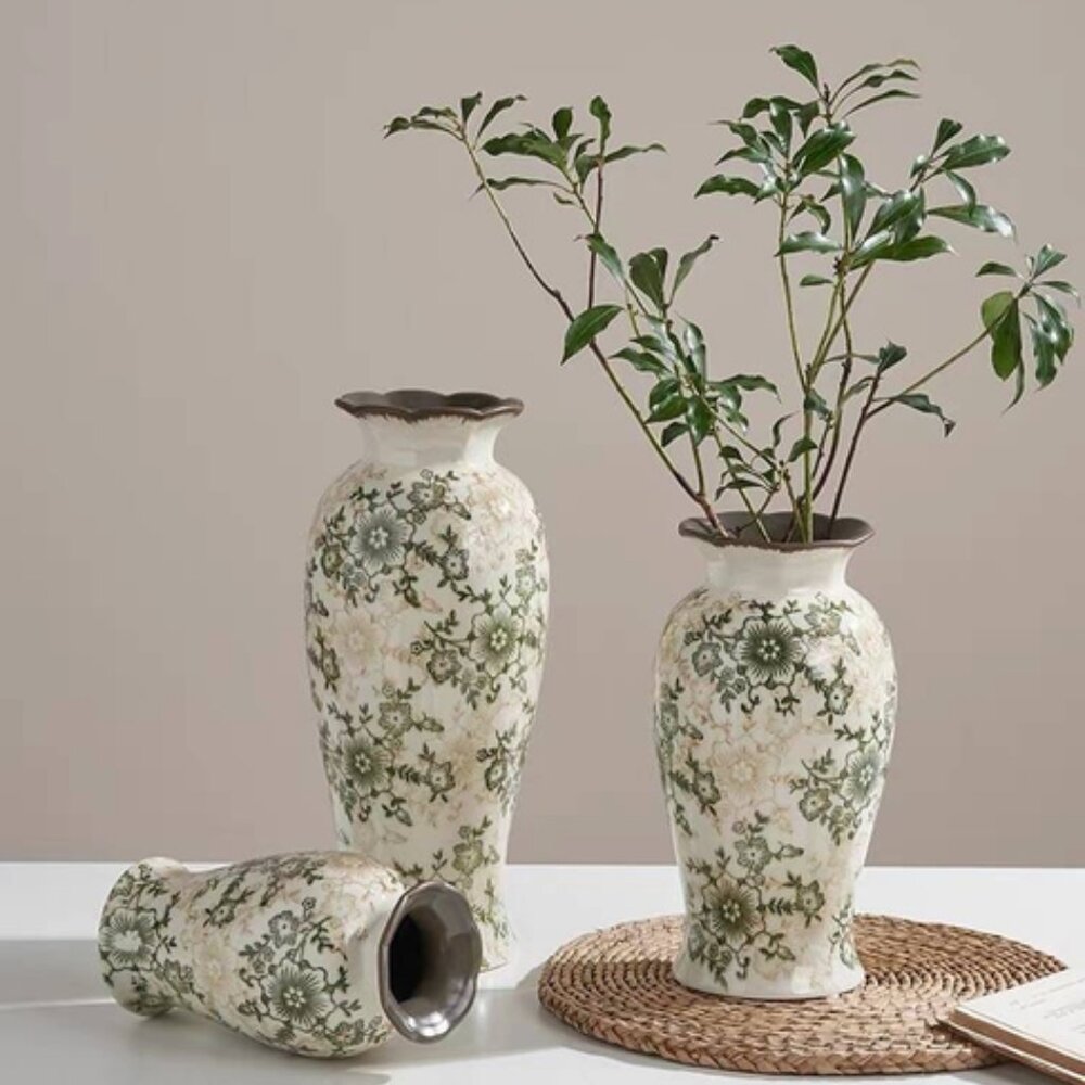 Sculpted Interior Vase